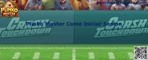 Guía visual para iniciar sesión en Plinko Master