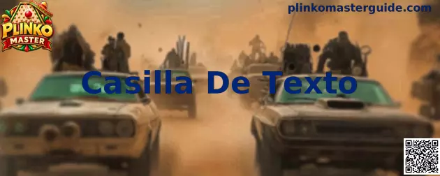 Ejemplo visual de una Casilla De Texto para ingresar un código en Plinko Master