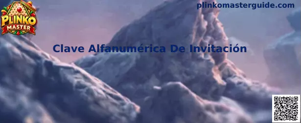 Clave Alfanumérica De Invitación en Plinko Master