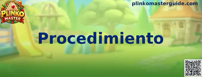 Procedimiento de Plinko Master
