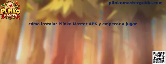 Imagen introductoria de la guía para instalar Plinko Master APK y conocer sus primeros pasos en Android