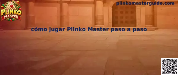 Imagen introductoria para aprender cómo jugar Plinko Master paso a paso y conocer la dinámica del tablero