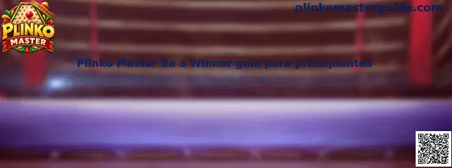 Imagen introductoria de Plinko Master Be a Winner para conocer la dinámica del tablero