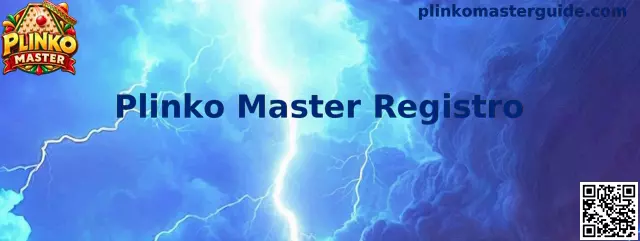 Guía visual para el registro de Plinko Master